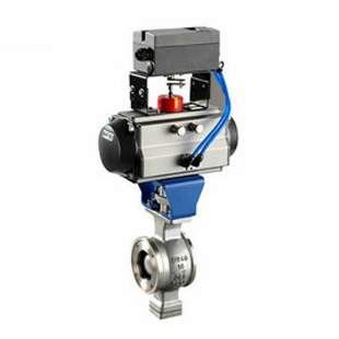 气动V型球阀  气动法兰V型球阀  气动V型调节球阀  气动V型开关球阀