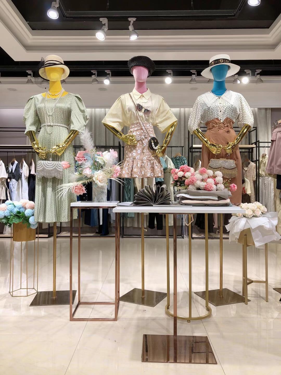 高端品牌米祖2022时尚女装折扣尾货批发渠道  女装尾货批发  女装库存尾货批发