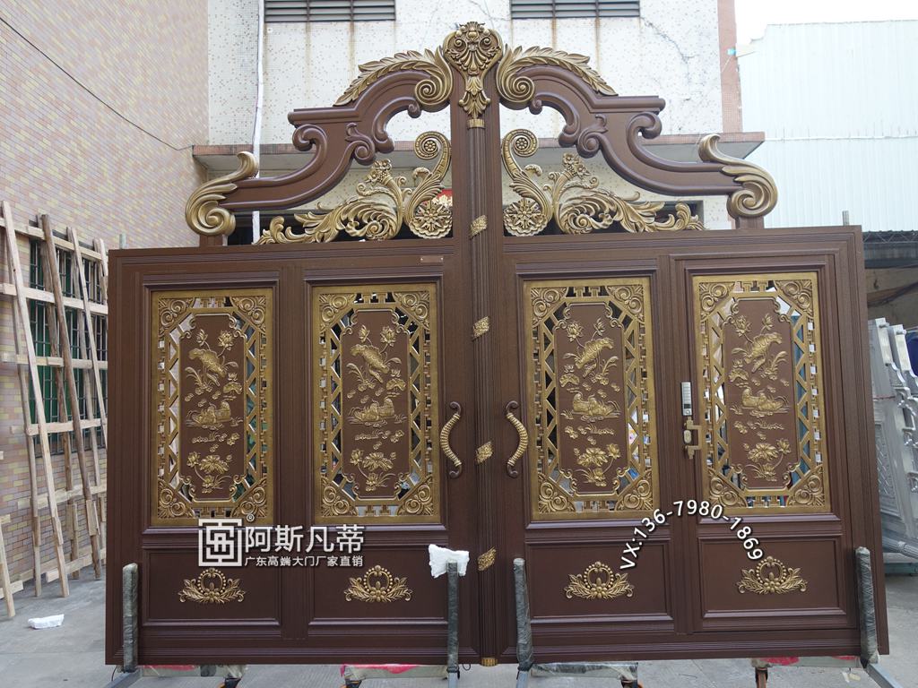 青岛中式庭院大门庭院大门厂家