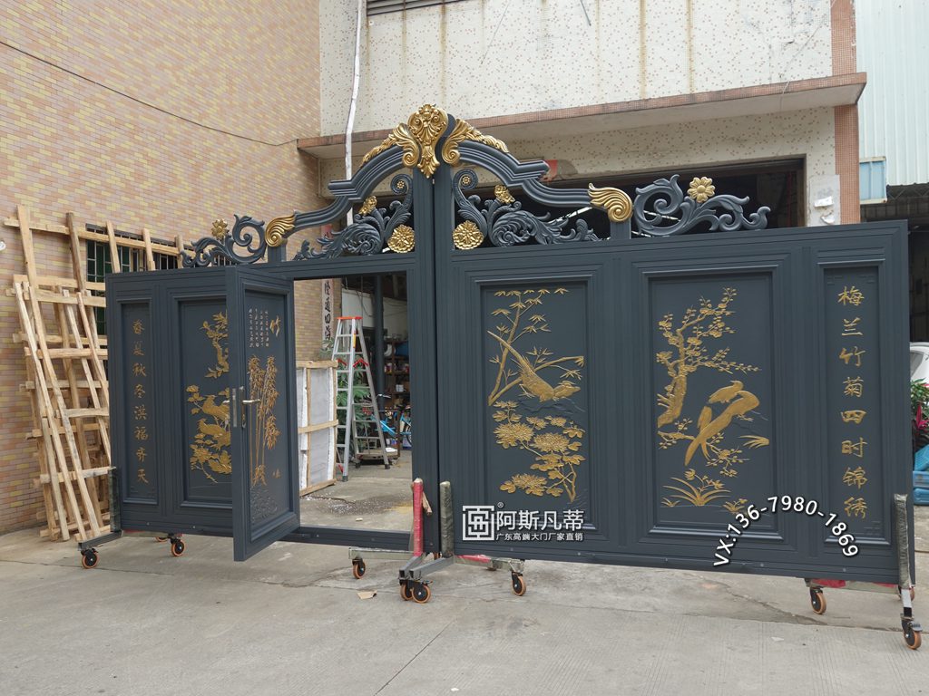 天津别墅院子大门别墅大门图片大全