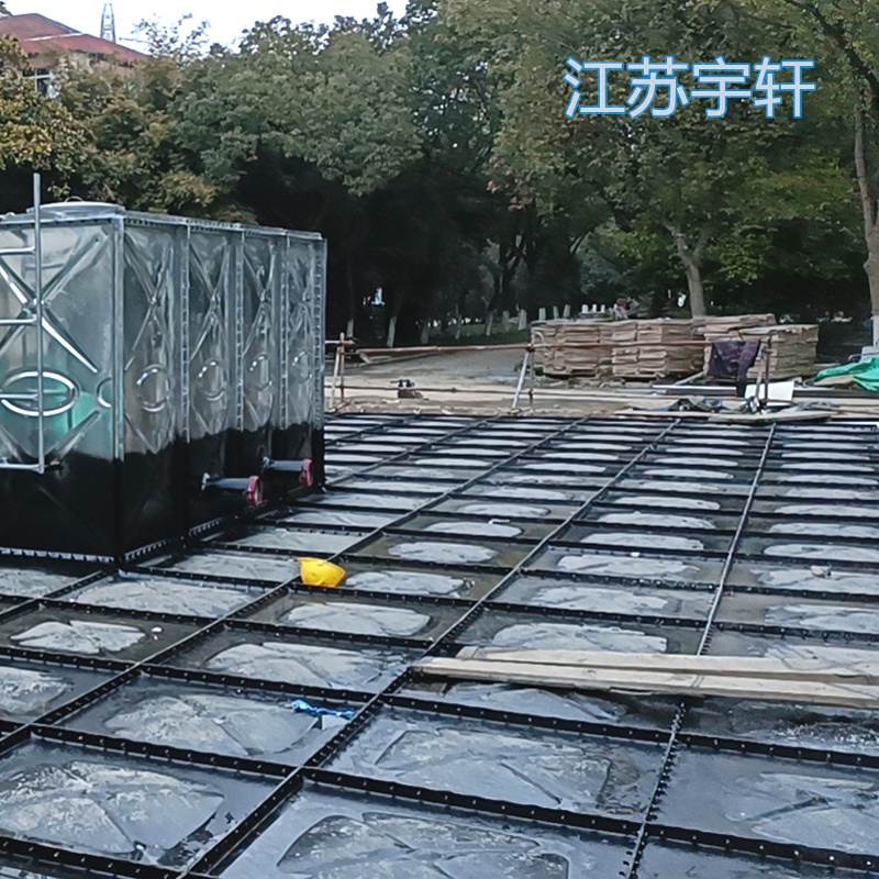 太原地埋式消防水箱324立方  地埋消防水箱