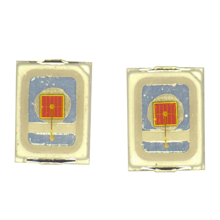 led2016紫光双芯无极灯珠0.2W车用灯光源四维明光电