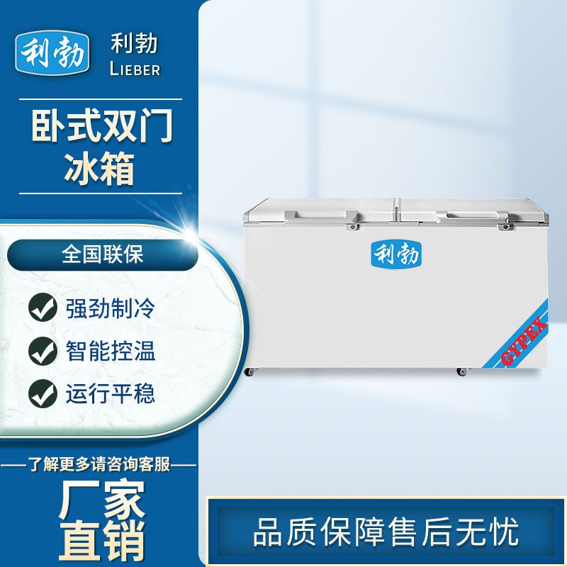 利勃卧式冰箱-BX-500L/W  利勃卧室冰箱  冷冻产品卧室冰箱