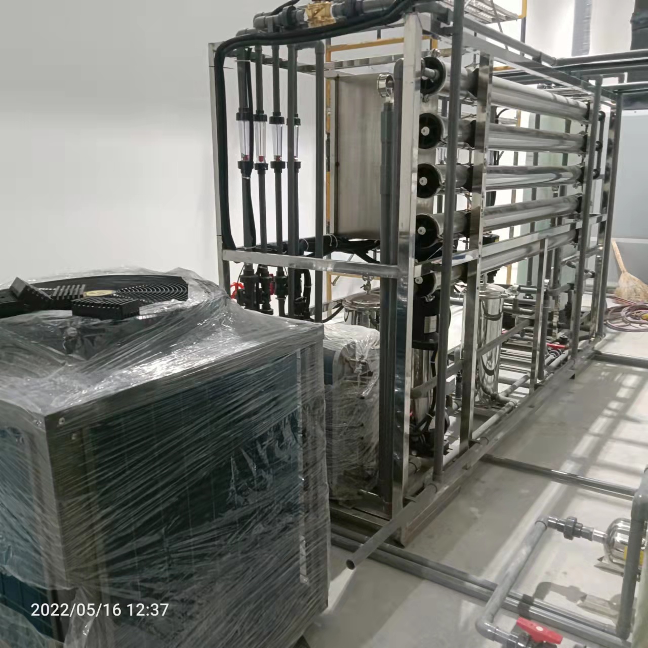 新伟专业水处理5吨反渗透纯水设备 全自动运行稳定  纯水系统  纯水处理系统