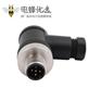 M12 5芯弯头塑料装配式公头10PCS