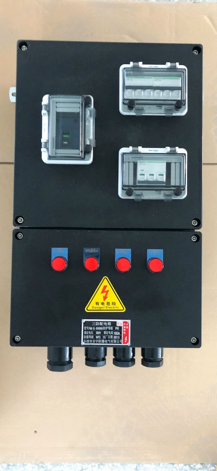 安宇防爆三防检修箱FXMD-S-4/K63-P65 WF2  防爆检修箱  防爆配电箱