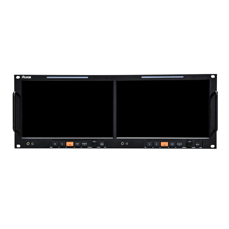 瑞鸽TL1010HD-2 10.1英寸双联专业级机柜型监视器