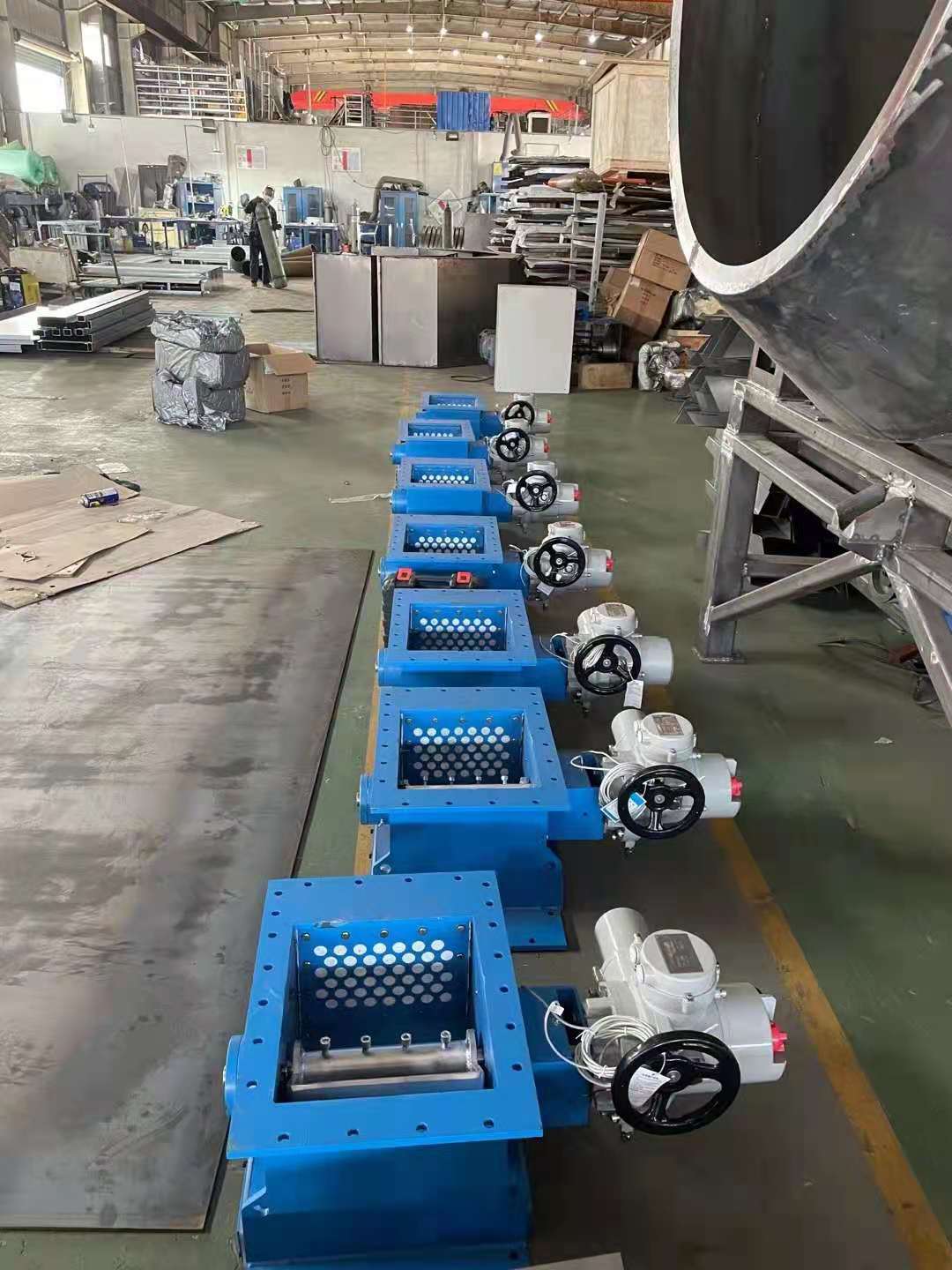 水泥均化库电控流量阀  电动流量阀  卸料流量阀,