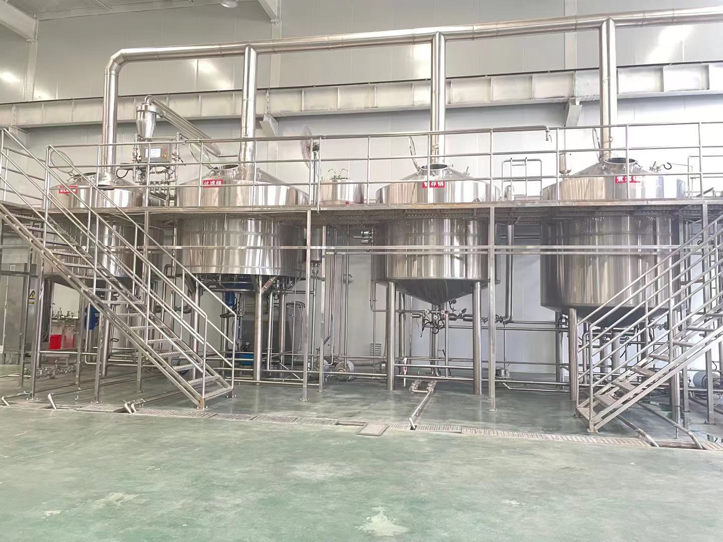 生产啤酒厂酿酒的设备有哪些年产3000吨精酿啤酒设备  3000大宁精酿啤酒设备  啤酒厂酿酒设备有哪些  生产啤酒厂的设备