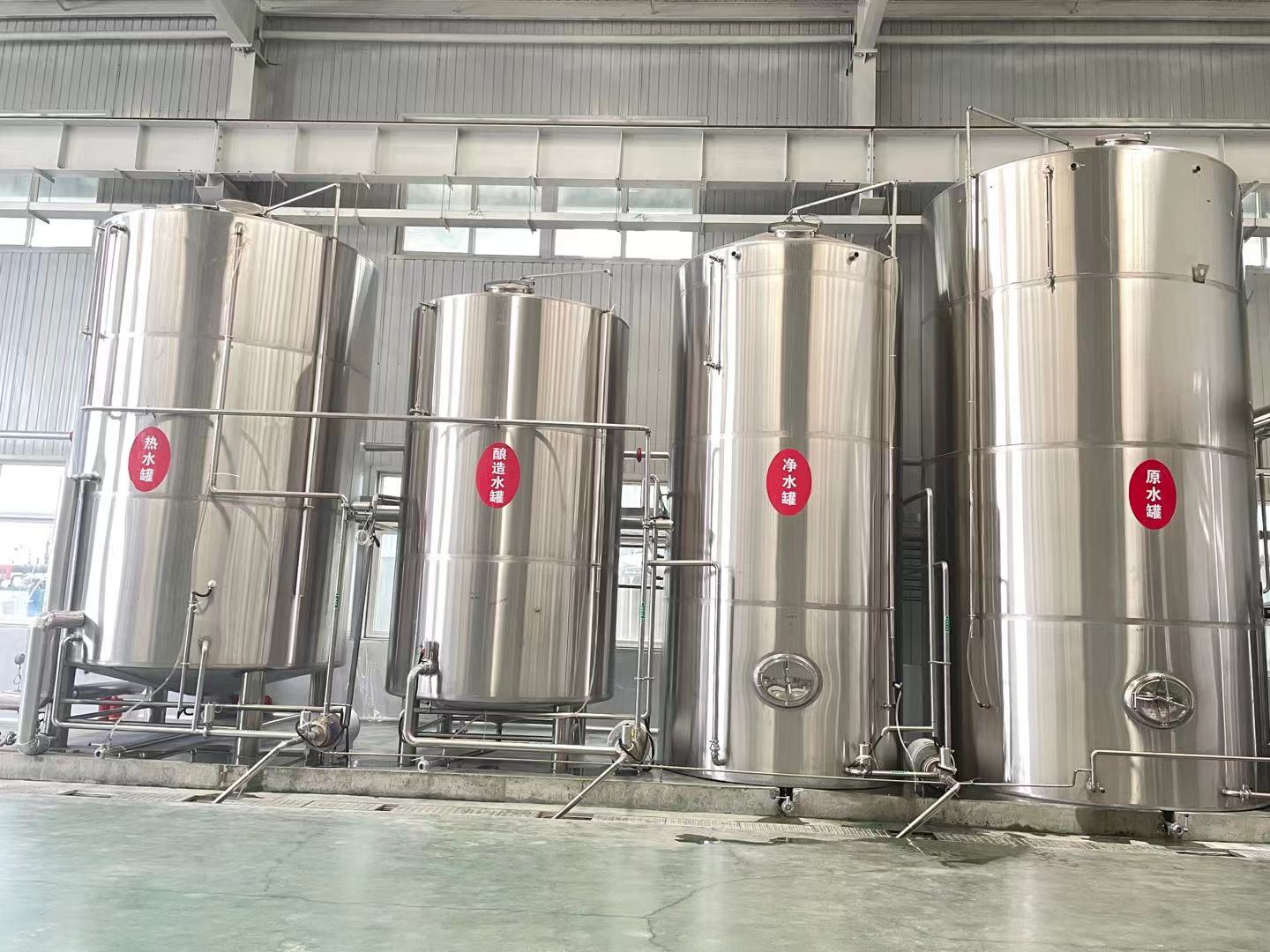 黑龙江大型啤酒厂酿酒设备日产3吨自动化啤酒设备  日产3吨啤酒设备  黑龙江啤酒厂啤酒设备
