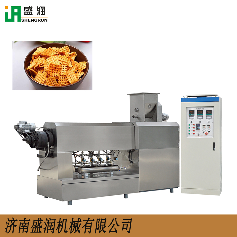 膨化苦荞片加工设备 苦荞片制作机器 苦荞锅巴油炸设备
