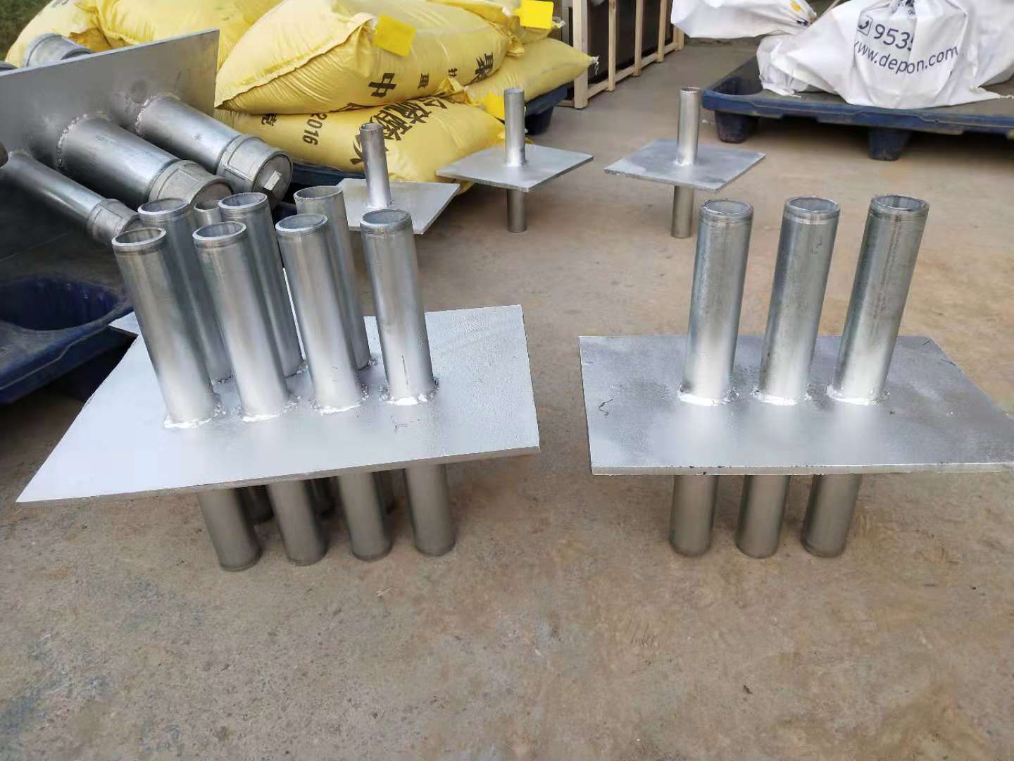 双鸭山人防密闭肋套管厂家 地下室用镀锌连排穿墙套管  双鸭山密闭肋套管  双鸭山镀锌连排套管