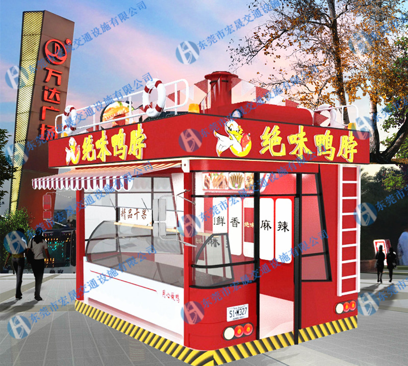 广州城市简约单管不锈钢候车亭，宏晟特色个性化定制  售票亭  定制加工厂  种繁多款式新颖