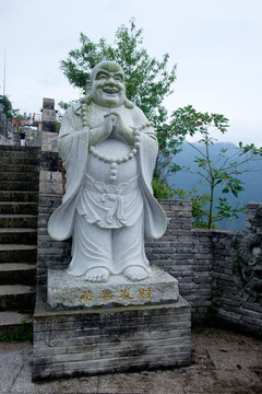 精美石雕佛像，惠安弥勒佛石雕厂，石雕弥勒佛雕塑  惠安石雕  人物雕塑