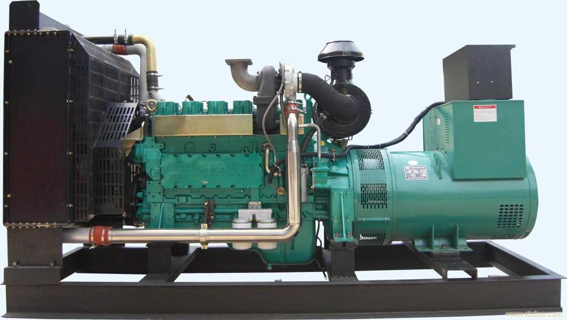 玉柴柴油发电机组220KW 功率储备量大，调速性能好  发电机厂家  玉柴发电机