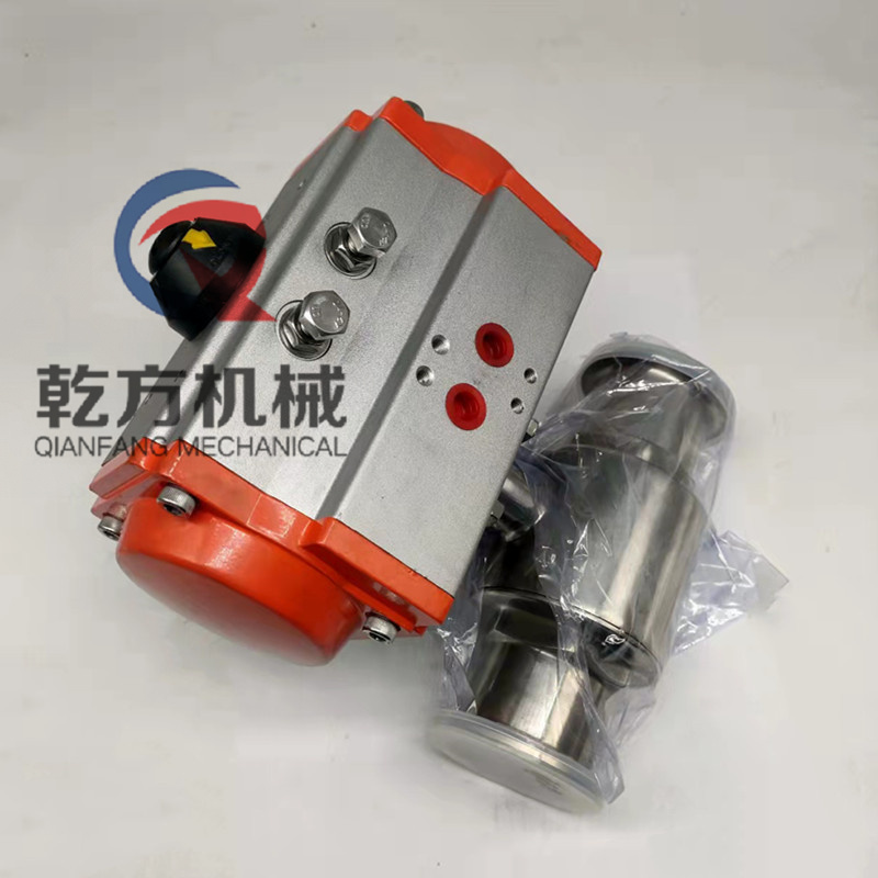 快装球阀，气动快装直通球阀  304不锈钢快装球阀  气动球阀  2205球阀