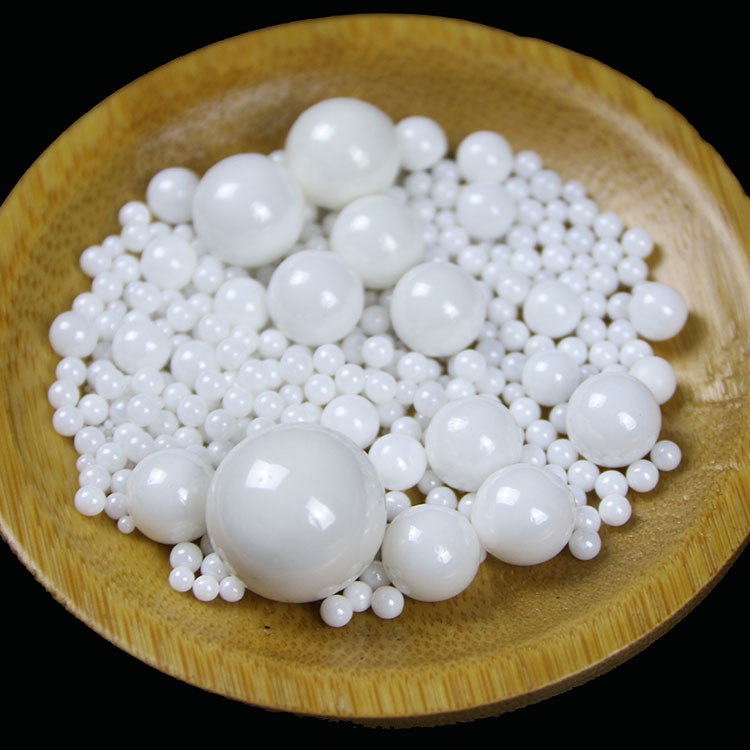陶瓷砂 氧化锆砂 陶瓷喷丸 表面亚光喷砂 B170  研磨陶瓷珠砂料