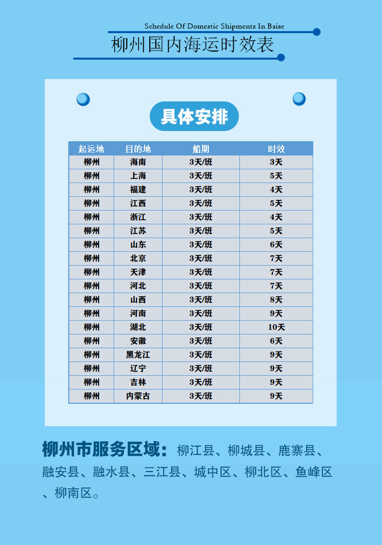 国内集装箱柳州运输跨省门到门运输服务 国内海运 集装箱运输