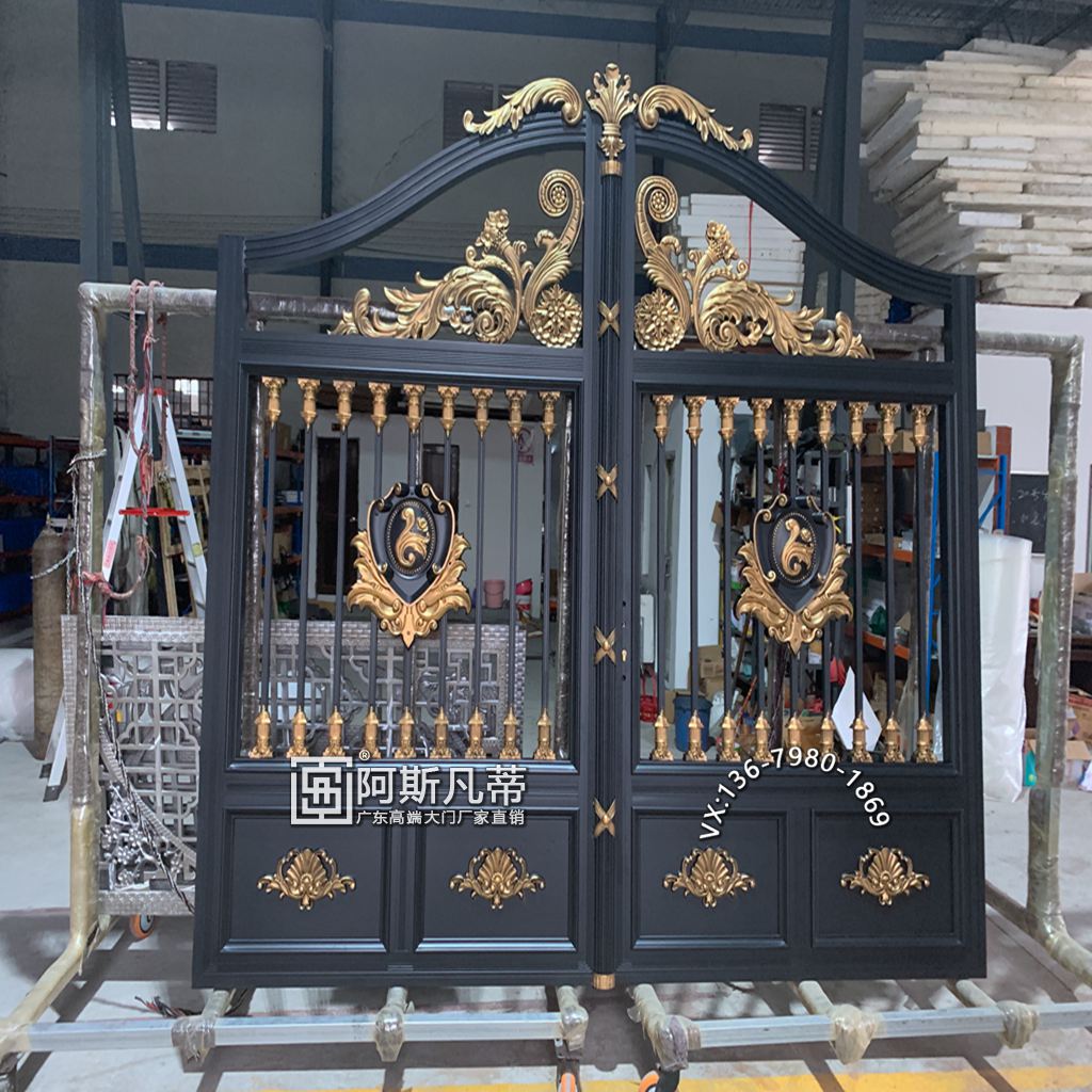 贵阳别墅围墙大门图片农村庭院大门设计图