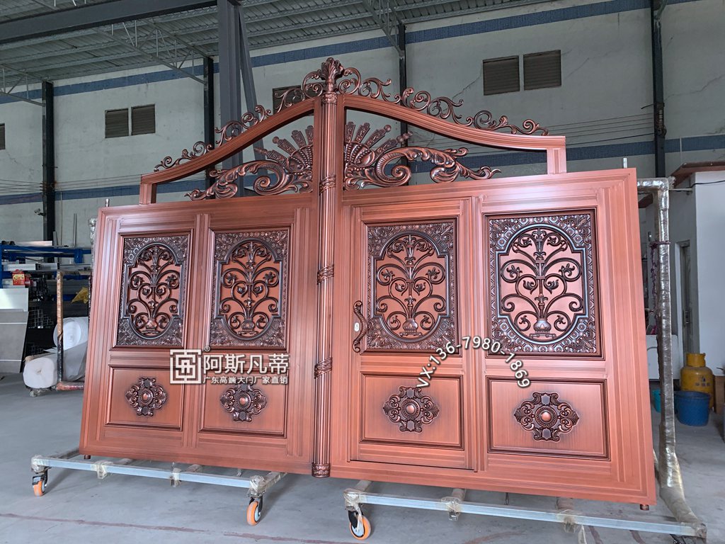 昆明别墅大门农村小别墅围墙大门