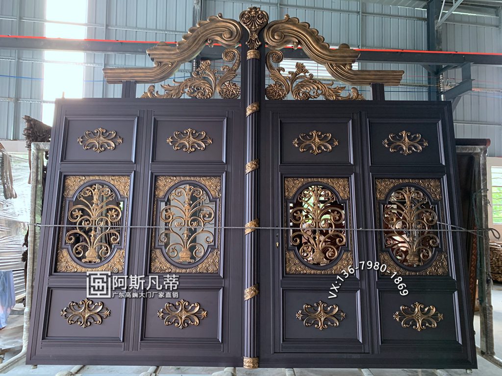 昆明别墅大门农村小别墅围墙大门