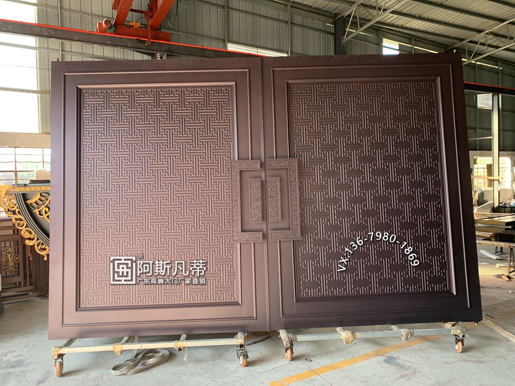 厦门铝合金大门别墅入户大门大门设计