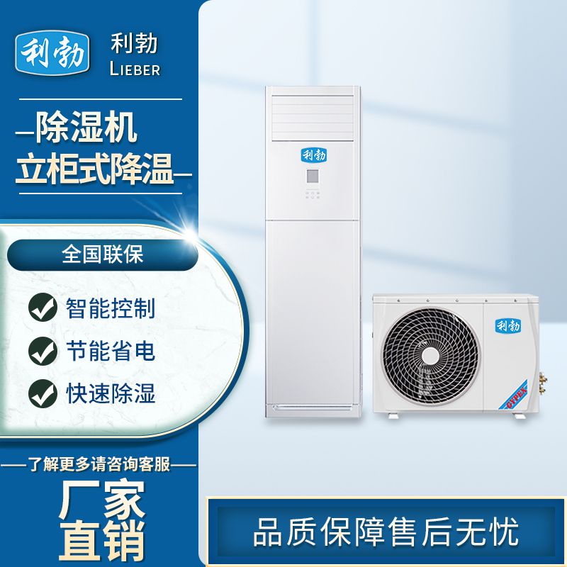 利勃立柜式降温除湿机，佛山除湿机厂家  除湿机立柜式