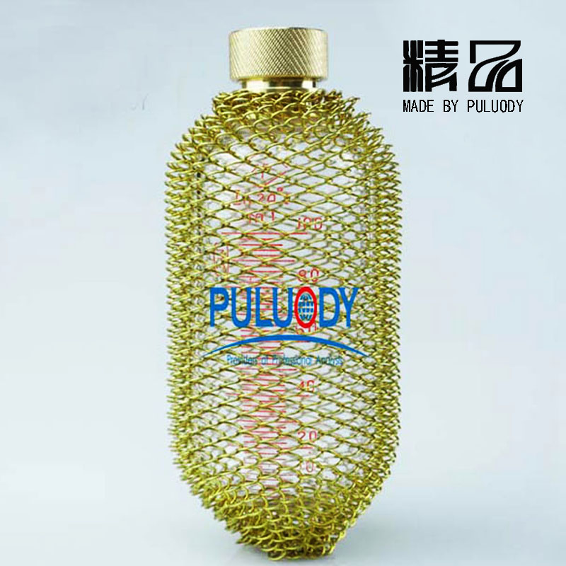 耐压玻璃取样瓶  黄铜耐压玻璃取样瓶  液化石油气取样瓶