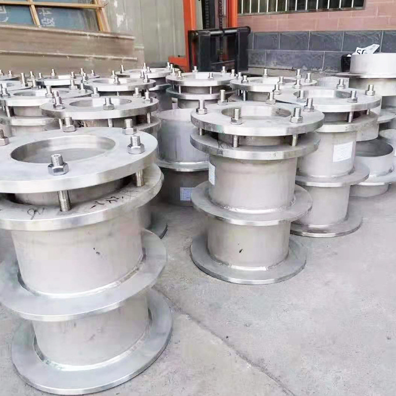 海口02S404不锈钢柔性防水套管 本地供应预埋穿墙套管  不锈钢02S404柔性套管  海口不锈钢预埋套管