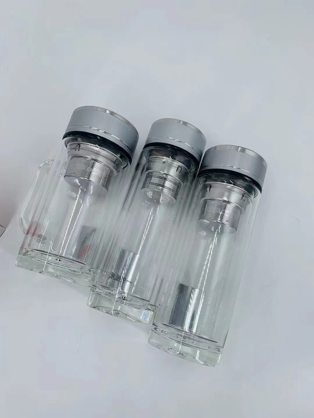 西安定制玻璃杯 双层玻璃杯 可印制LOGO