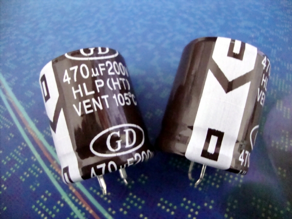 铝电解电容器150UF/220uf400v 22x25  牛角铝电解电容  长寿命电解电容  导针型铝电解电容
