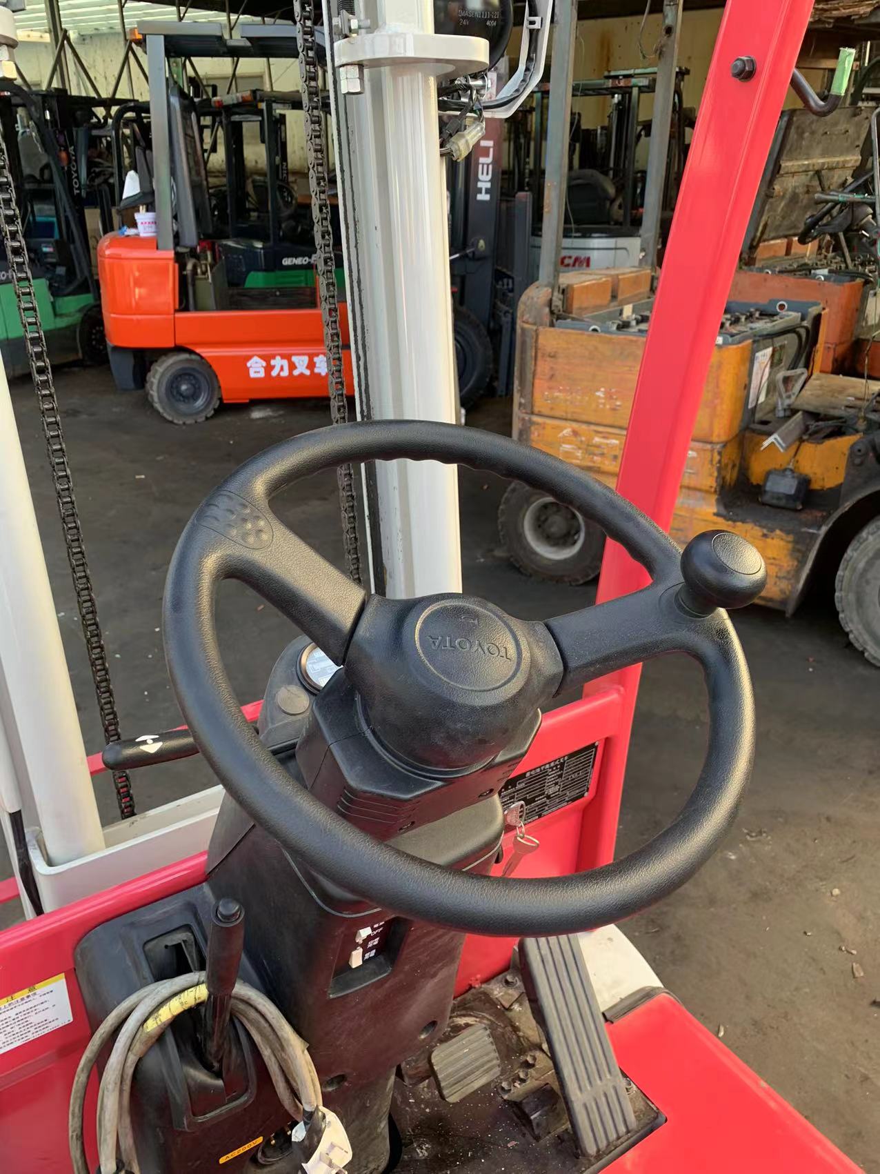 3FB05丰田电瓶叉车 楼层使用0.5吨电动叉车 二手叉车  丰田电动叉车