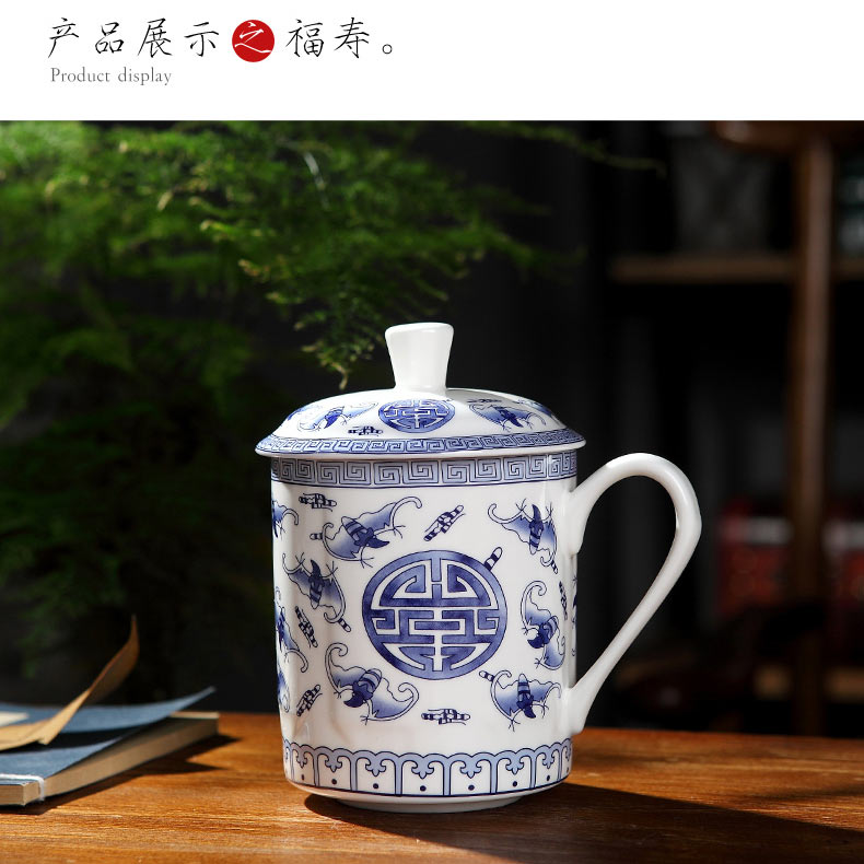 景德镇骨瓷百寿寿杯定做 文化创意礼品茶杯定制印字  文化创意礼品杯子  景德镇陶瓷茶杯
