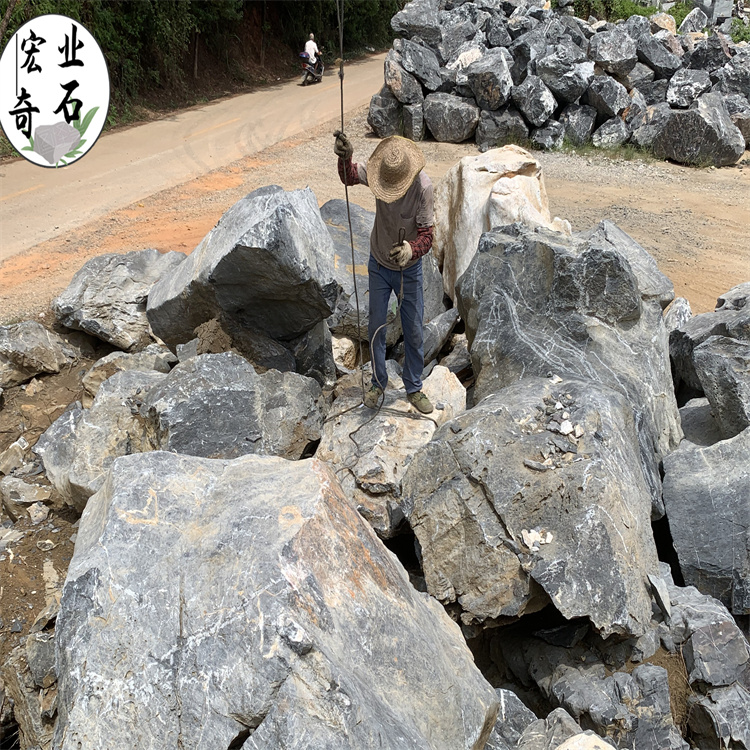 太湖石产地 佛山太湖石多少元一吨  太湖石假山设计