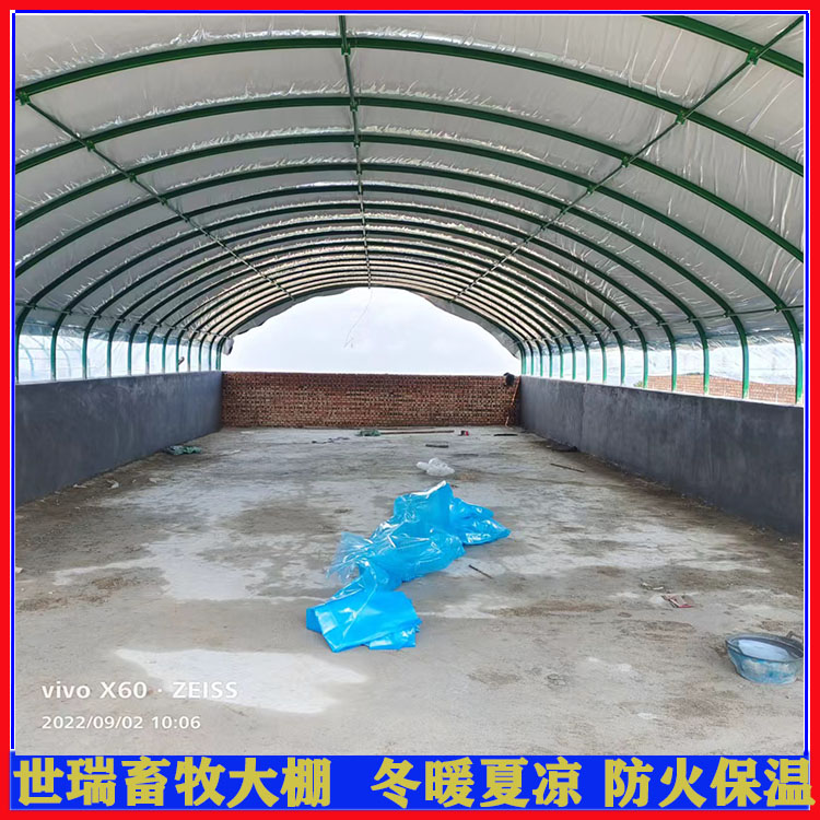 养殖鸡舍大棚建设 养鸡大棚一平方价格 肉鸡保温大棚