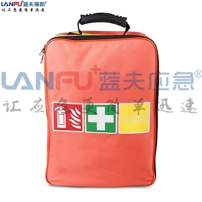 蓝夫LF-12112手提家庭户外个人防护安全应急包急救包  家庭户外应急包  野外应急急救包  个人自救防护包