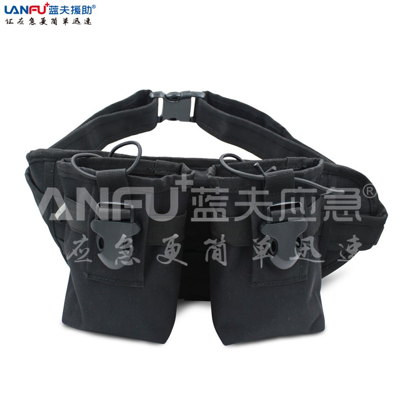 蓝夫LF-12205户外单肩腰挂家庭个人防护急救包应急包  家庭户外应急包  野外应急急救包  个人自救防护包