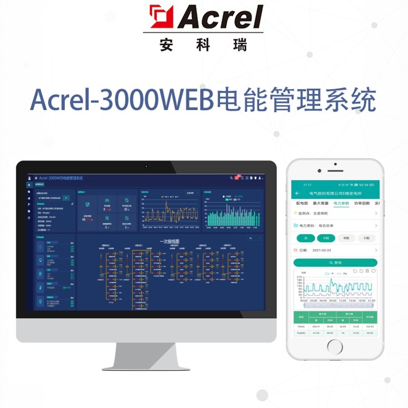 安科瑞环保设施用电监管云平台  运维管理  电能管理