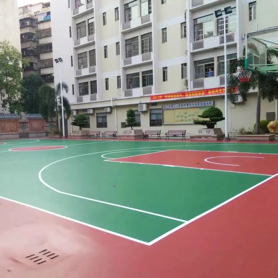 龙岩三明莆田篮球场施工 硅PU丙烯酸球场施工  龙岩篮球场施工  三明篮球场施工