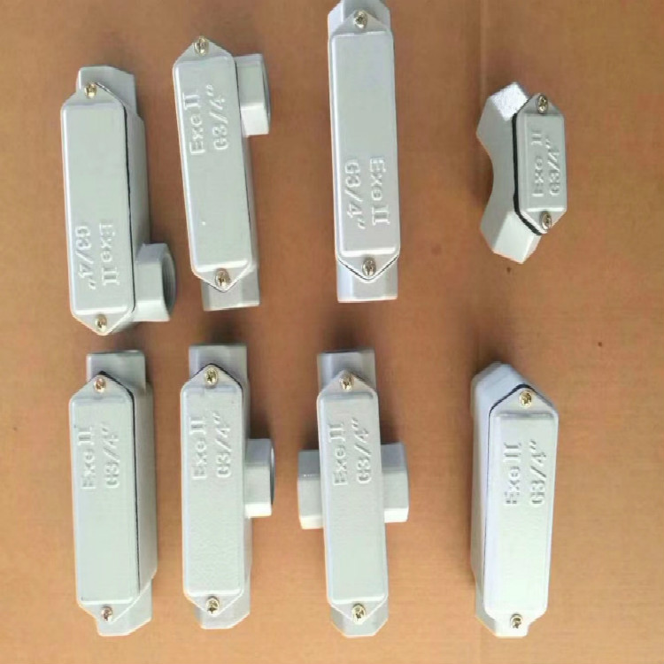 防爆直通穿线盒 BHC-A-G3/4 （口径大小G1、G1  防爆接线盒  不锈钢防爆接线盒  三通平接线盒