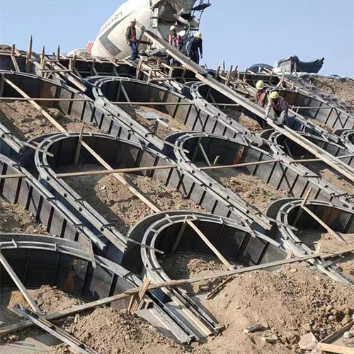 路基拱圈护坡模具拱形护坡模具不同尺寸系列  拱圈护坡钢模具