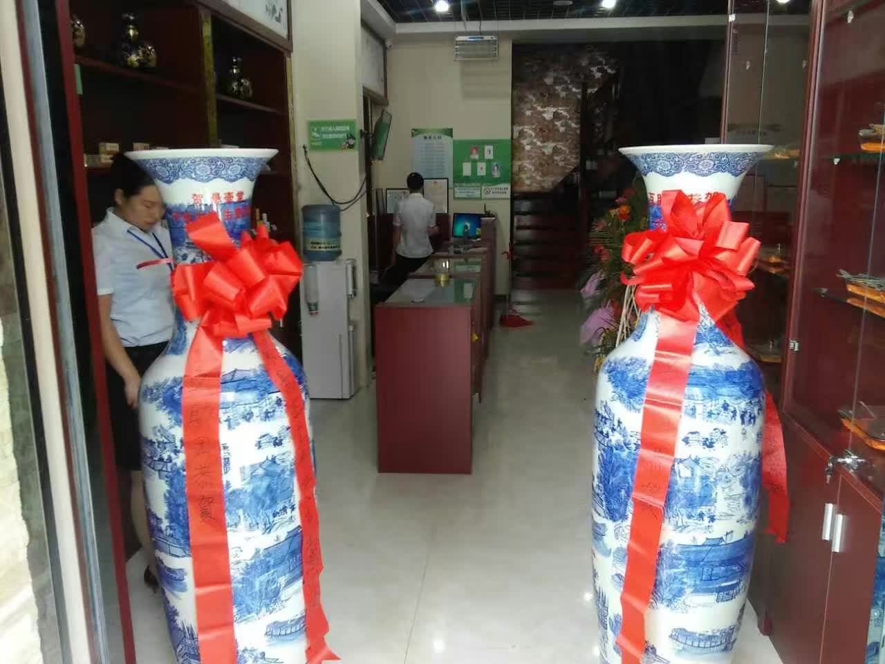 开业乔迁礼品陶瓷大花瓶 庆典活动礼品陶瓷大花瓶