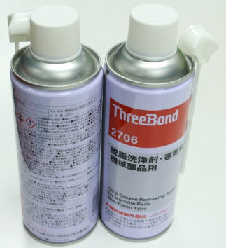 脱脂洗净剂  三键ThreeBond 2706  自动化机械设备清洁  清洁喷雾速干