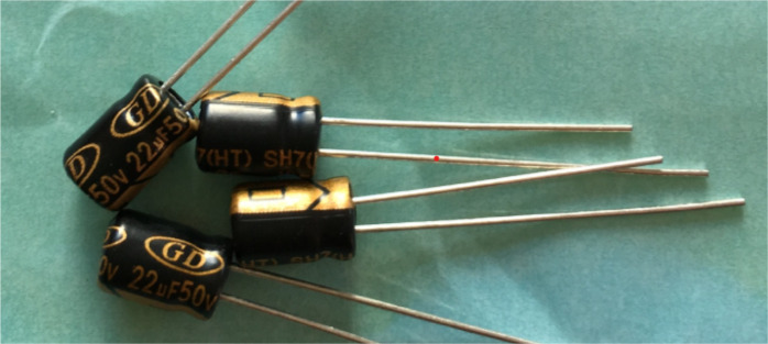 22UF50V5X7 PET电解电容.长寿命黑金色超小型电容  高频低阻电解电容  低漏电电解电容  耐高温电解电容