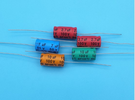 低损失角无极性铝电解电容-分频器电容2.7uf 100v  无极性电解电容  长寿命电解电容  NP/BP铝电解电容