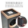 湖南酒店选择美天喇叭口不锈钢垃圾桶