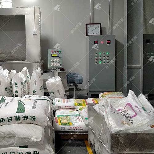 不使用明矾的粉丝生产线，丽星免晾晒粉条设备工艺解析  粉条加工设备  红薯粉条机