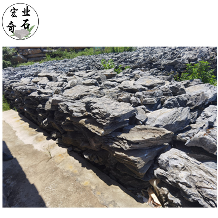 广东叠石假山案例-叠石多少元一吨-英石叠石小假山设计