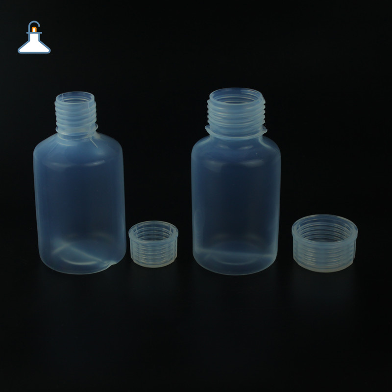 PFA广口瓶聚四氟乙烯细口瓶特氟龙大口瓶250ml500ml  PFA取样瓶  PFA试剂瓶  PFA样品瓶