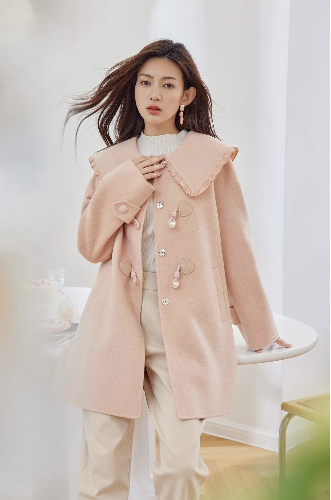 朗姿·LANCY女装折扣货源 女装大衣羽绒服 女装大码上衣